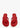 Ally Red Suede
