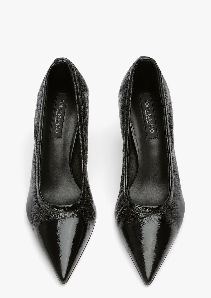 Baker Black Nappa Patent