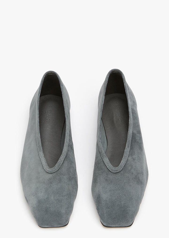 Bianca Steel Suede