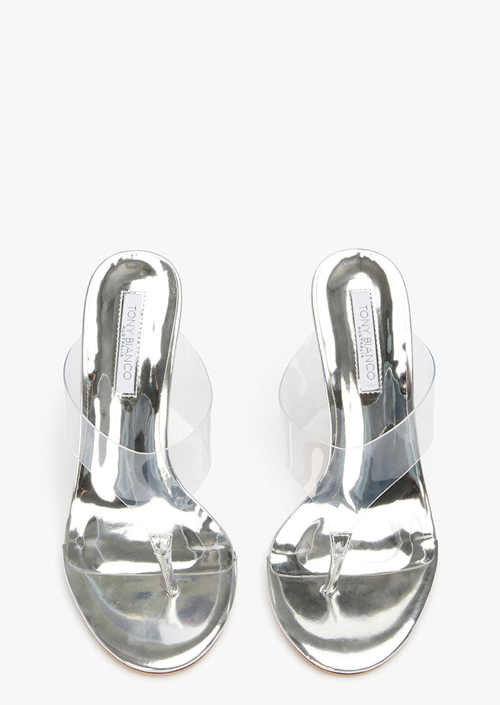 Dolli Clear Vinylite/Silver