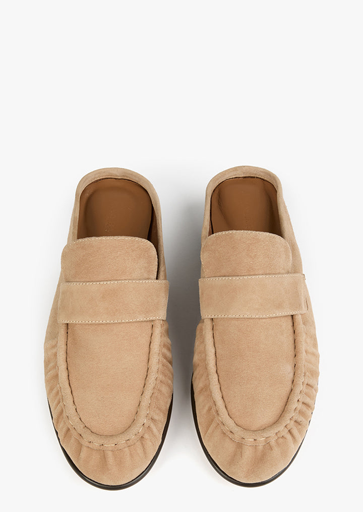 Glacier Wheat Suede