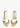 Hallie Gold Nappa Metallic