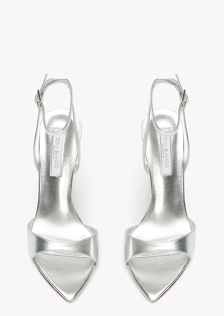 Molly Silver Nappa Metallic