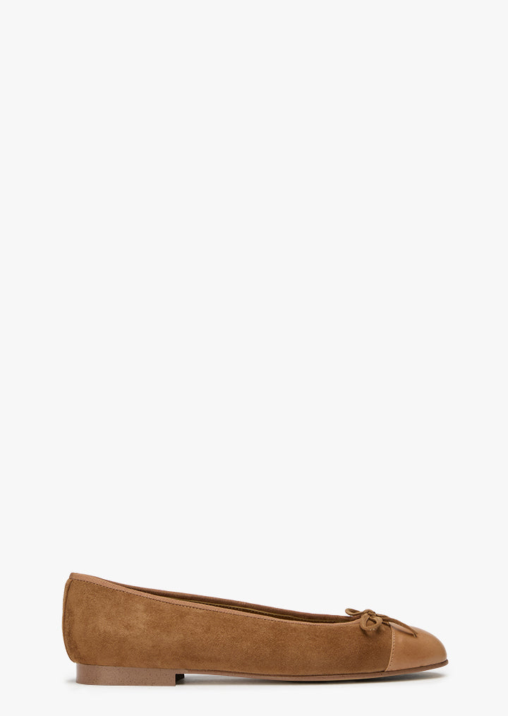 Robyn Taupe Suede/Tan