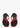 Sally Red Suede