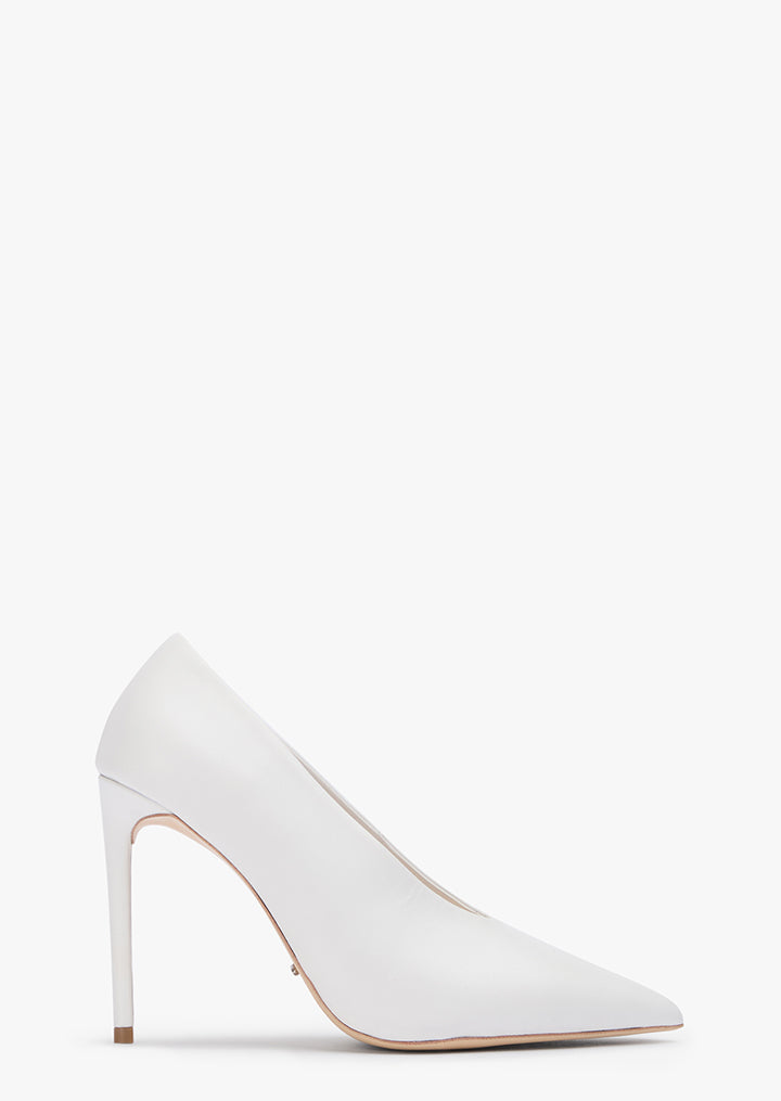 Amon Milk Capretto Heels