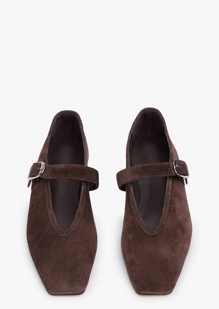 Bobbi Espresso Suede