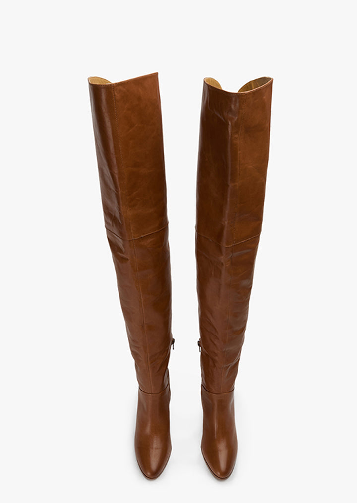 Briar Toffee Como Long Boots