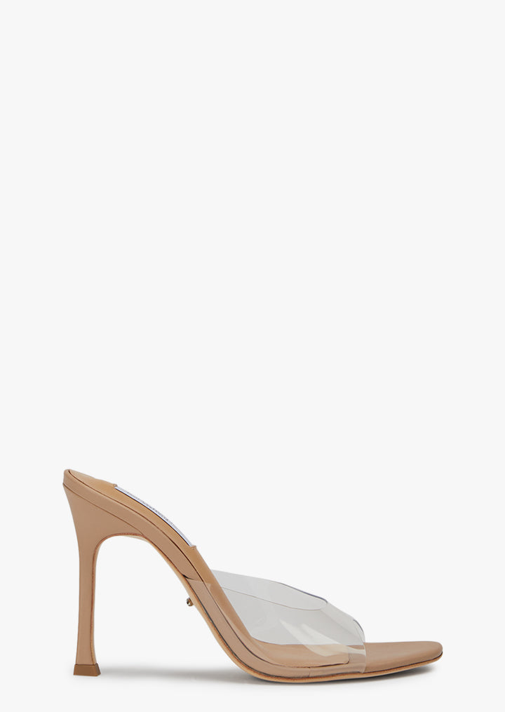 Clear toe strap heels on sale