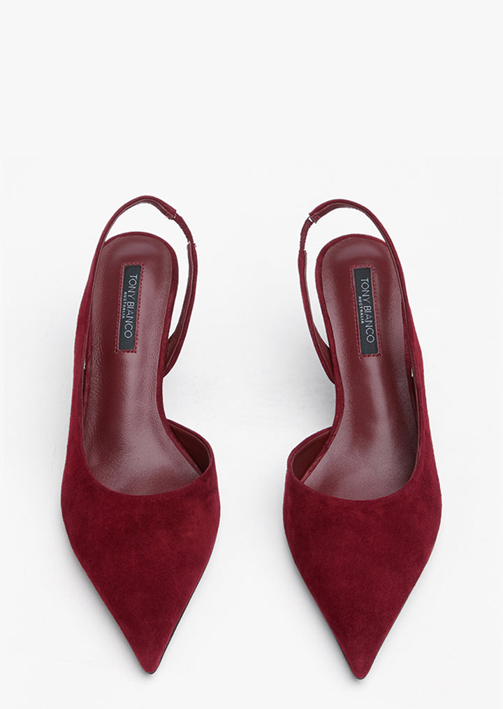 Darcy Bordeaux Suede