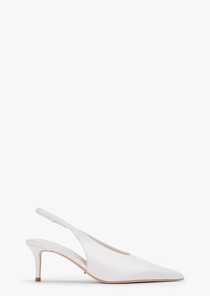 Diva Milk Capretto Heels