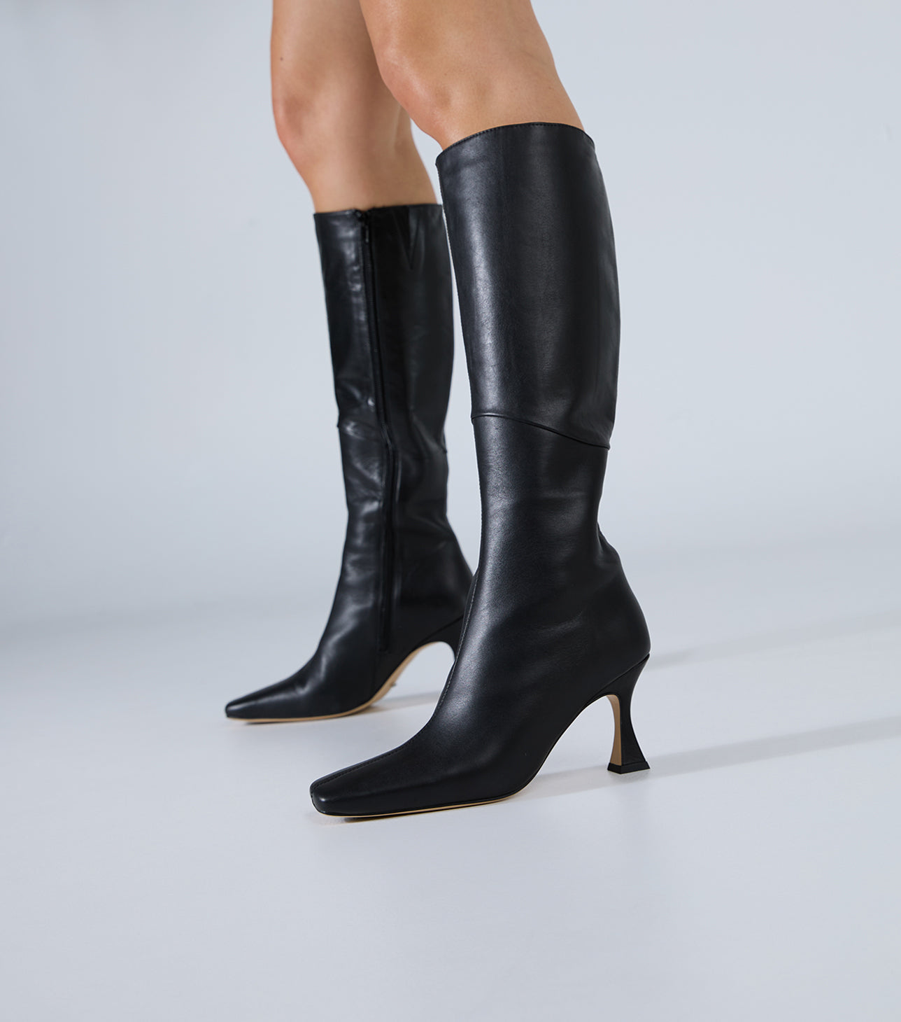 Fantasy Black Venice Calf Boots Boots Tony Bianco USA
