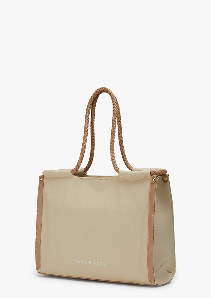 Filipa Coconut/Nude Tote Bag