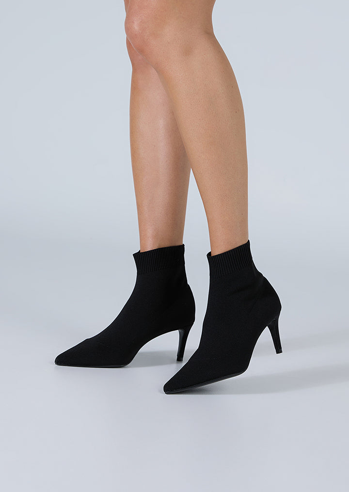 Gwen Black Sock Knit