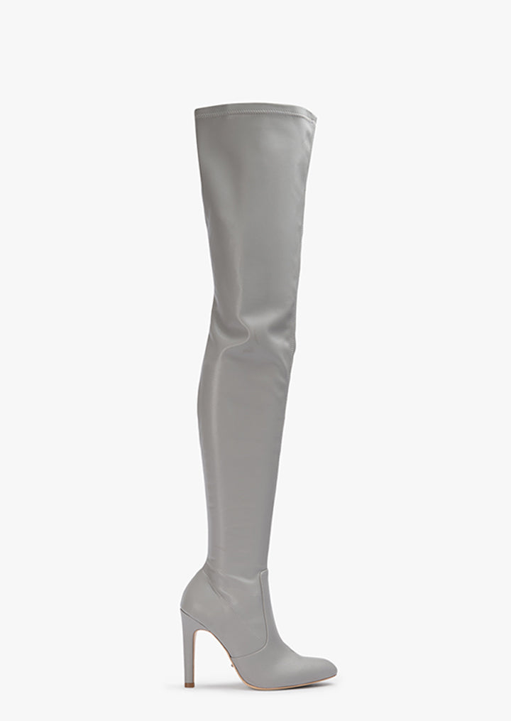 Hana Grey Venezia Long Boots