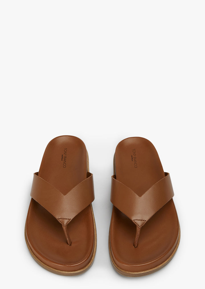 Loop Tan Sandals