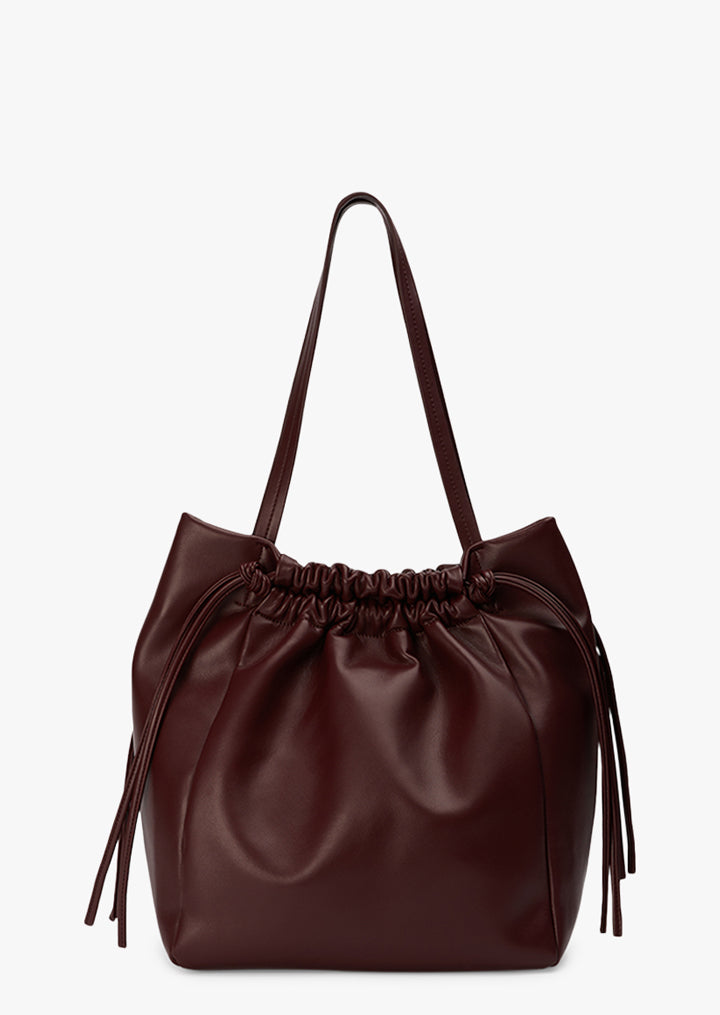 Lucky Vino Leather Handbag