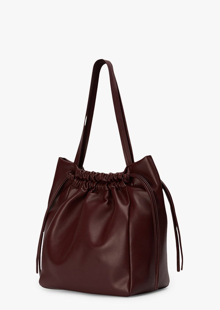 Lucky Vino Leather Handbag