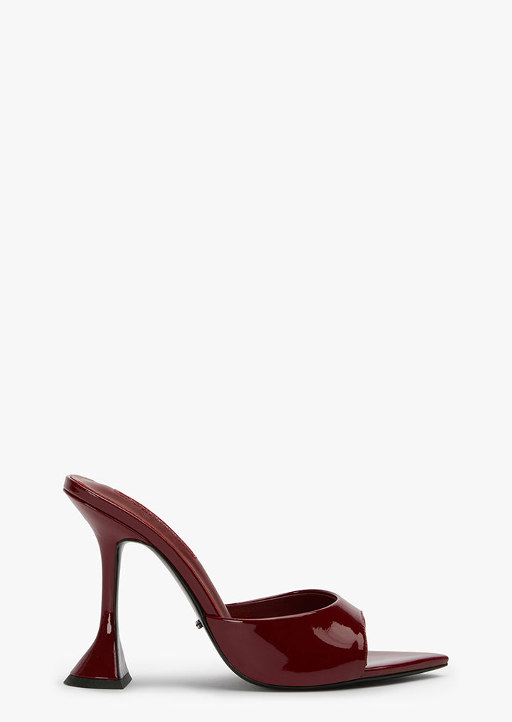 Marcel Bordeaux Patent Heels