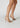 Maxos Amber Nappa Metallic Heels