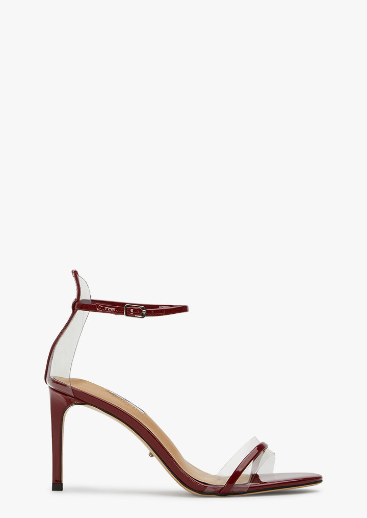 Mosumi Bordeaux Patent Heels