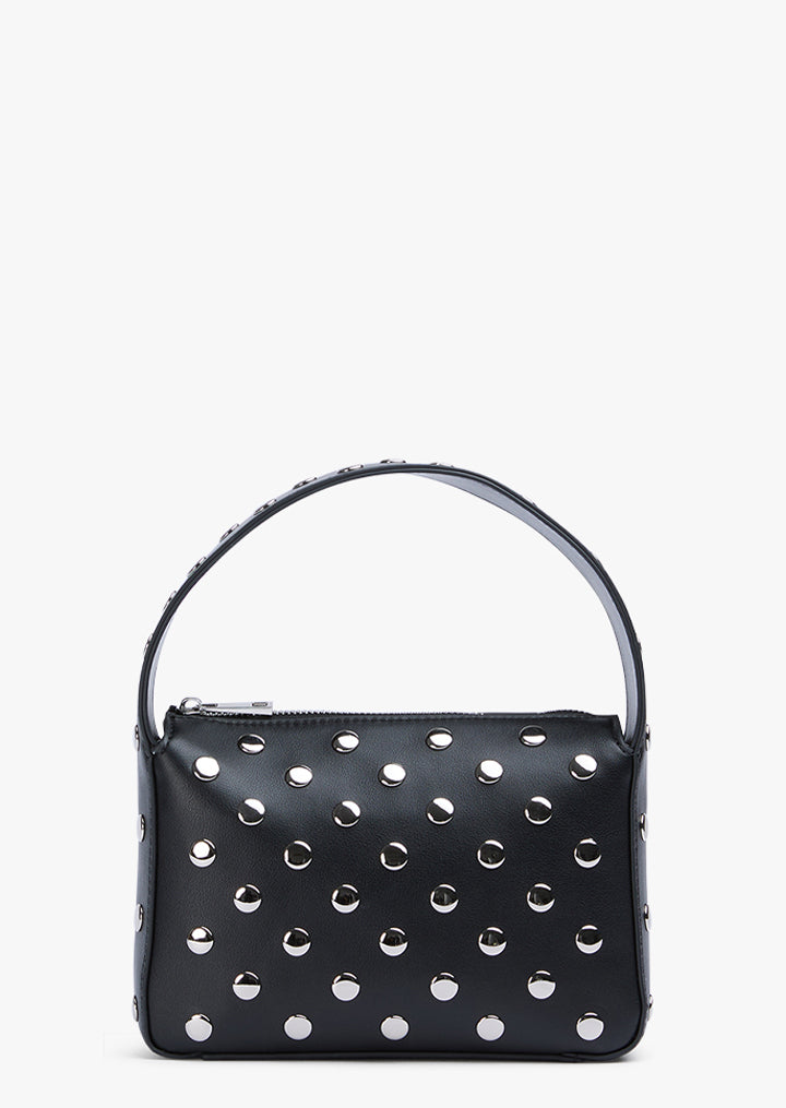 Natty Black Nappa/Studs