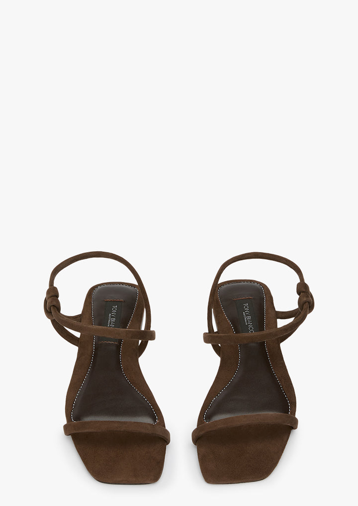 Rouge Espresso Suede