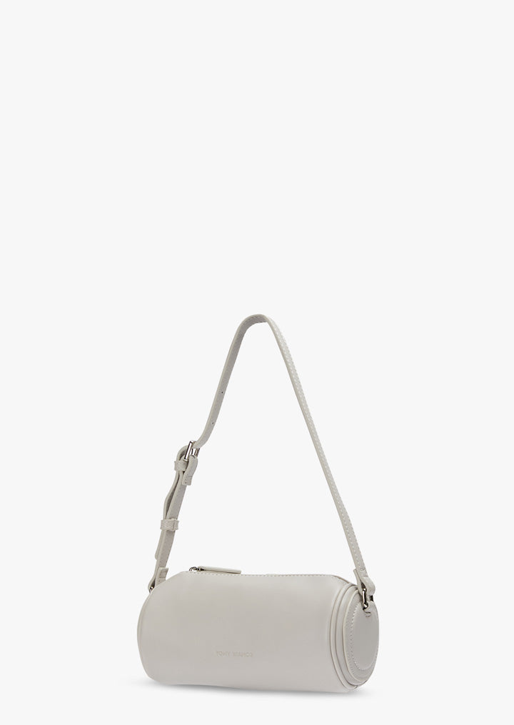 Torronto White Nappa Shoulder Bag