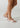 Tropic White Nappa Heels
