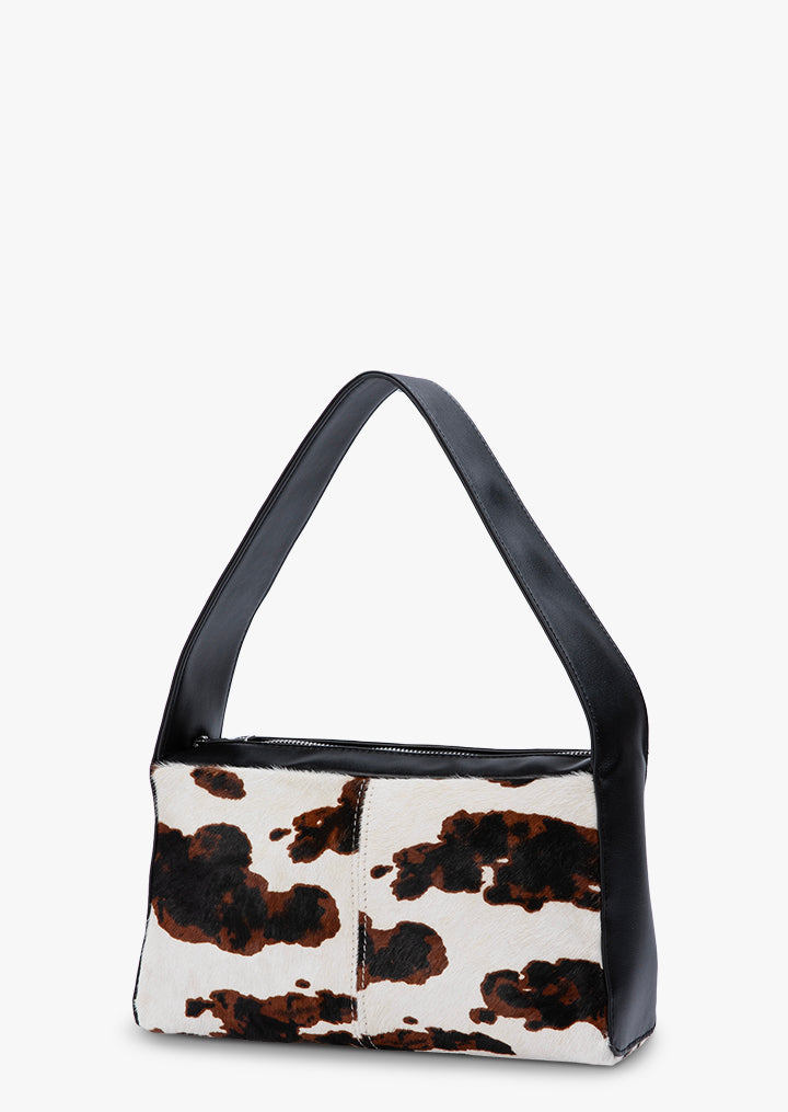 Zoey Multi Pony/Black Nappa