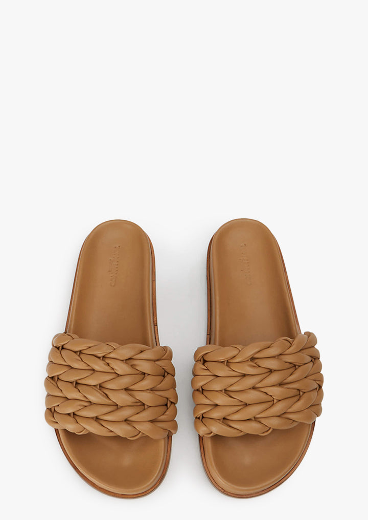 Layton Biscuit Nappa Sandals