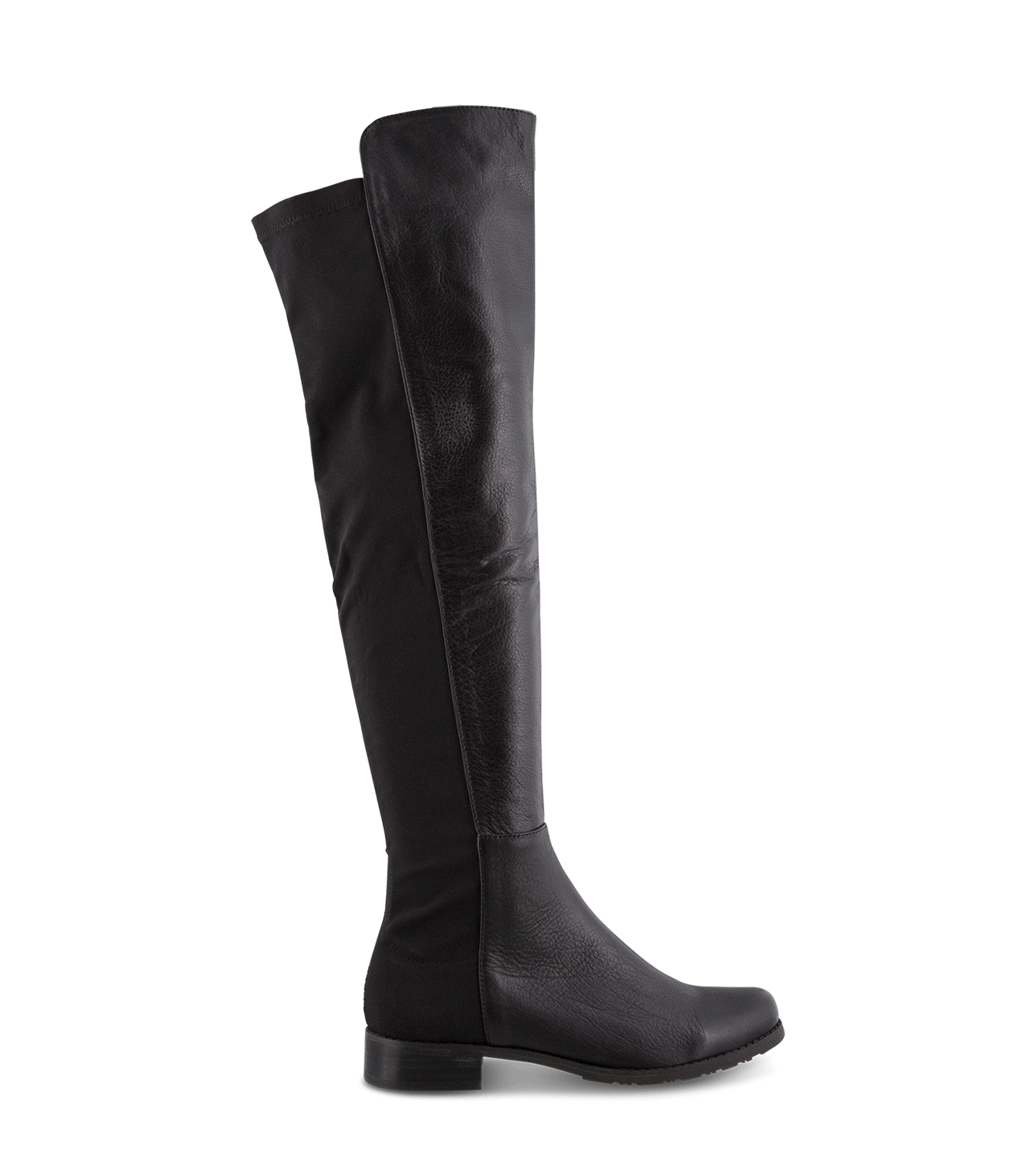 Stuart Panache Boot Panache Black Luxe/Black Micro Stretch Long Boots | Boots | Tony Bianco USA